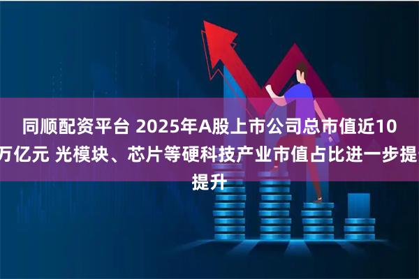 同顺配资平台 2025年A股上市公司总市值近109万亿元 光模块、芯片等硬科技产业市值占比进一步提升